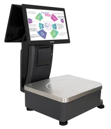 WINTEC ACS 5852S TERAZİLİ POS SİSTEM (ÇİFT PRİNTER) HEM FİŞ HEM TERAZİ YAZICILI
